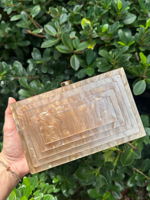 <p>Egypt Hard Clutch</p> - Indigo Republic Boutique