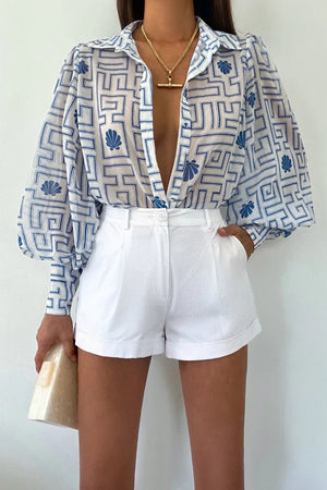 <p>Fleetwood Blouse (+Prints)</p> - Indigo Republic Boutique