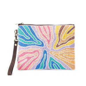 <p>Flowing River Pouch</p> - Indigo Republic Boutique