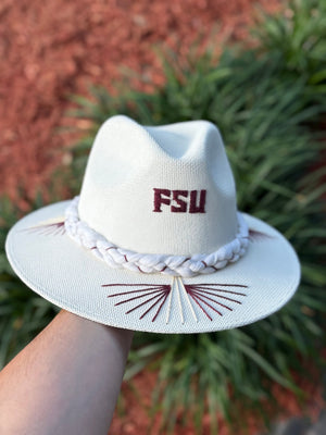 <p>FSU Threaded Hat</p> - Indigo Republic Boutique
