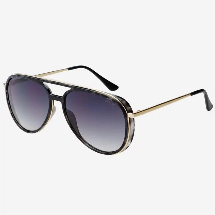<p>Fulton Unisex Aviator Sunglasses (+Colors)</p> - Indigo Republic Boutique