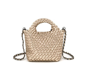 <p>Gina Mini Woven CrossBody</p> - Indigo Republic Boutique