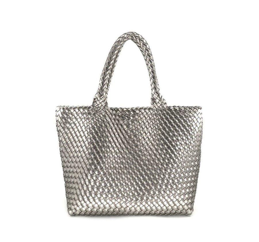 <p>Gina Woven Tote Bag (+Colors)</p> - Indigo Republic Boutique