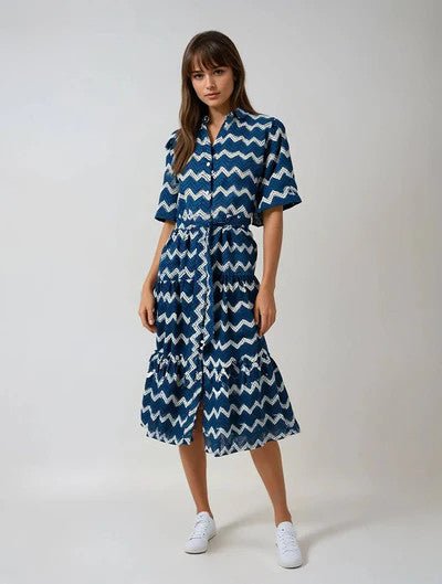 <p>Indigo Midi Dress</p> - Indigo Republic Boutique