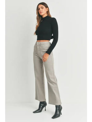 <p>Jayda Patch Pocket Wide Leg Jeans</p> - Indigo Republic Boutique