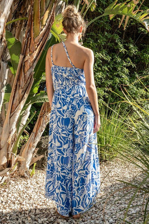 <p>Jipi Wide Leg One Shoulder Jumpsuit</p> - Indigo Republic Boutique