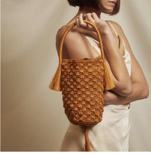 <p>Julia Tassel Handbag</p> - Indigo Republic Boutique