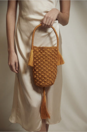 <p>Julia Tassel Handbag</p> - Indigo Republic Boutique