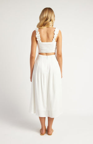 <p>Linen Blend Skirt Set</p> - Indigo Republic Boutique