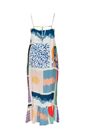 <p>Malena Printed Maxi Dress</p> - Indigo Republic Boutique