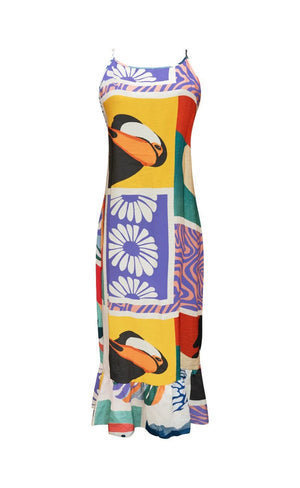 <p>Malena Printed Maxi Dress</p> - Indigo Republic Boutique