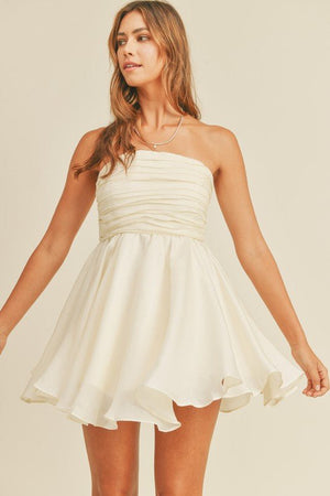 <p>Medi Strapless Mini Dress</p> - Indigo Republic Boutique