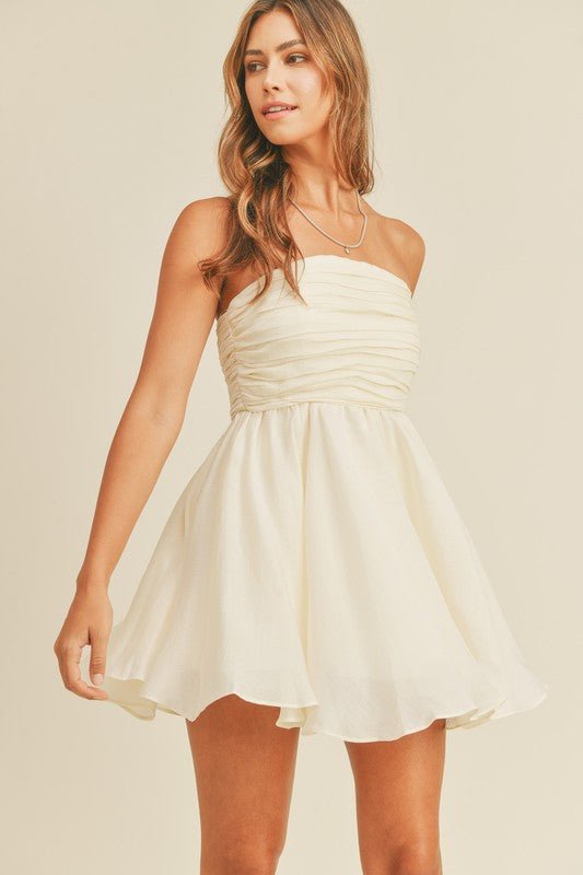 <p>Medi Strapless Mini Dress</p> - Indigo Republic Boutique