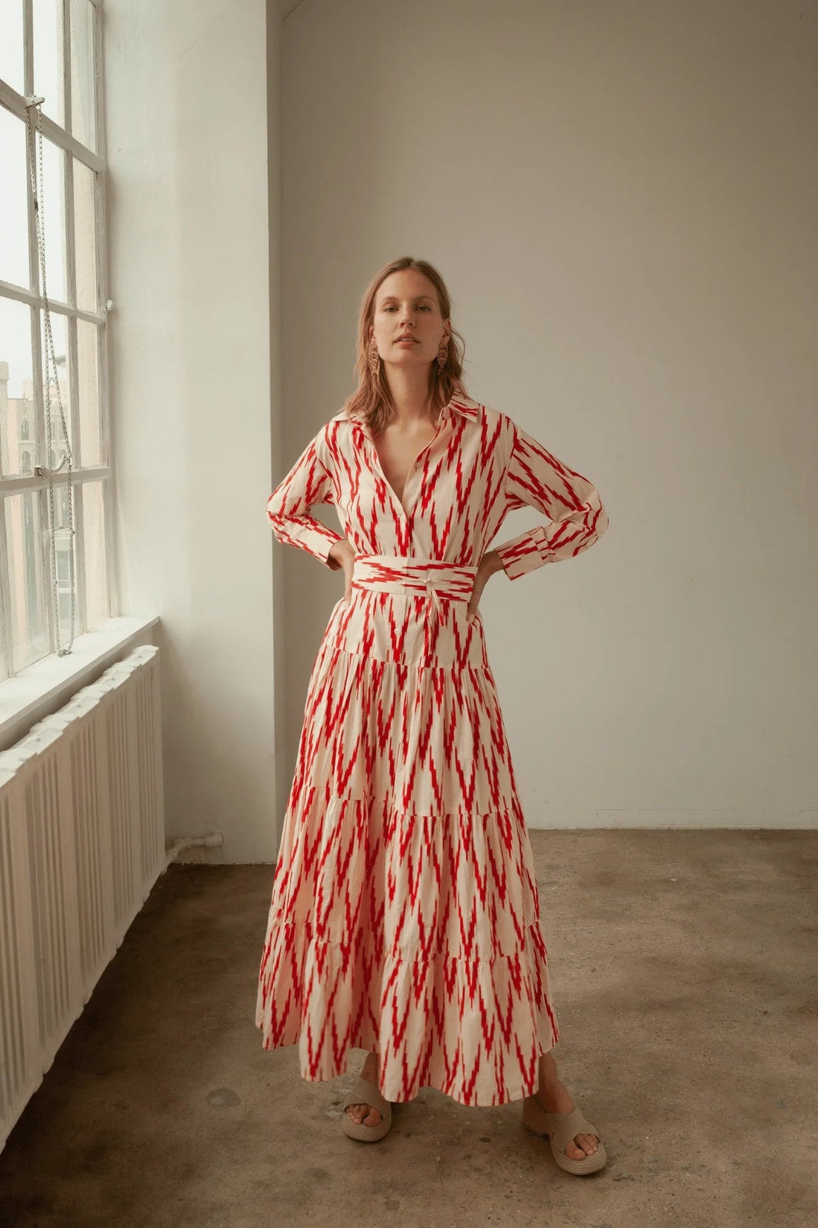 <p>Meredith Ikat Dress</p> - Indigo Republic Boutique