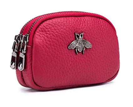 <p>Mini Leather Bee Wallet (+ Colors)</p> - Indigo Republic Boutique