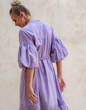 <p>Olea Puff Sleeve Maxi Dress</p> - Indigo Republic Boutique