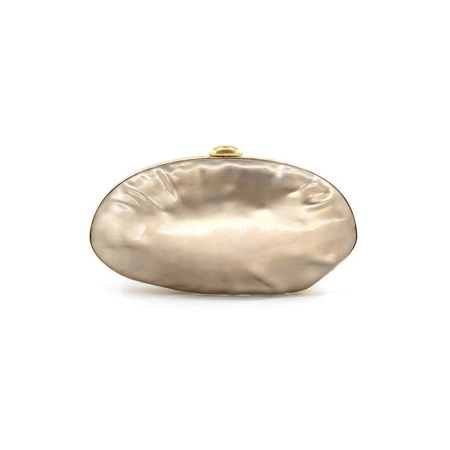 <p>Oval Evening Clutch</p> - Indigo Republic Boutique