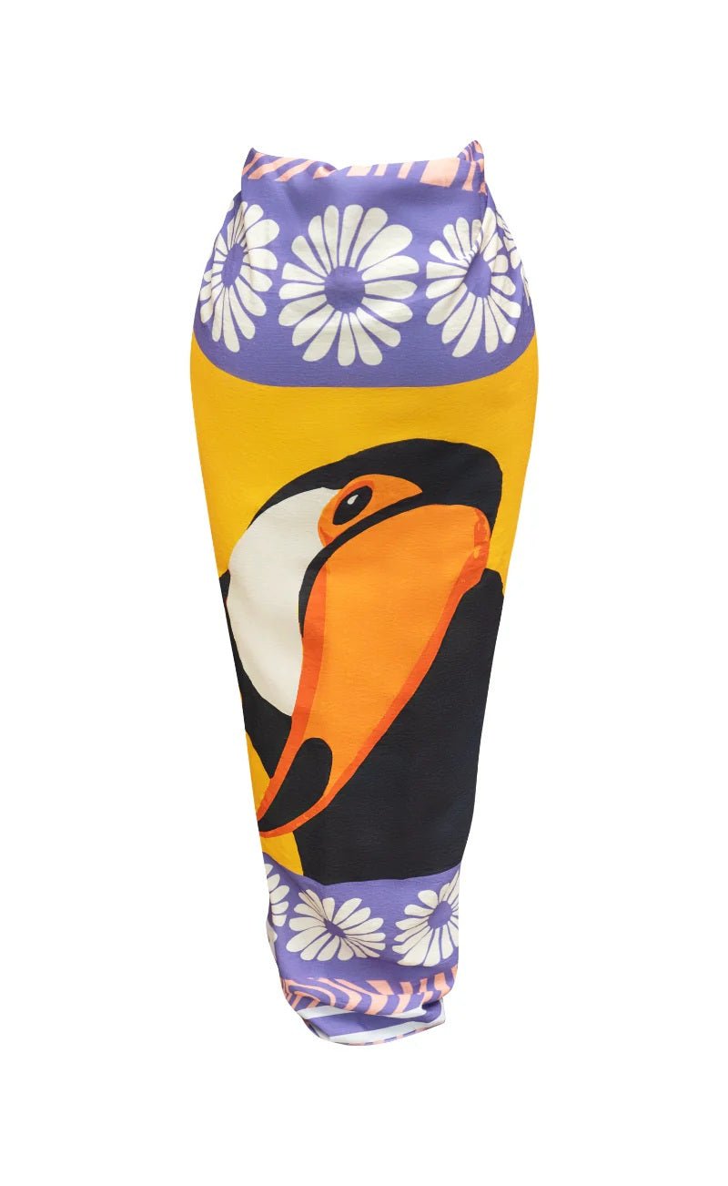<p>Pareo Araceli Floral Toucan</p> - Indigo Republic Boutique