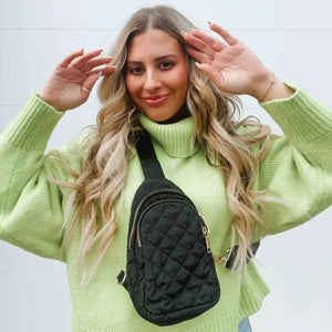 <p>Penelope Puffer Bum Bag</p> - Indigo Republic Boutique
