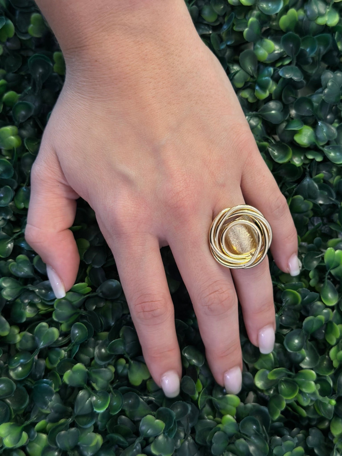 <p>Pol Wire Wrapped Satin Ring</p> - Indigo Republic Boutique
