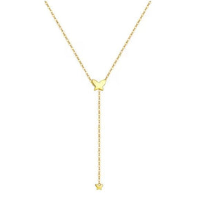 <p>Polina Butterfly Y Necklace</p> - Indigo Republic Boutique
