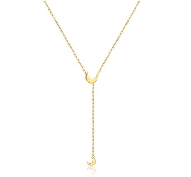 <p>Polina Moon Y Necklace</p> - Indigo Republic Boutique