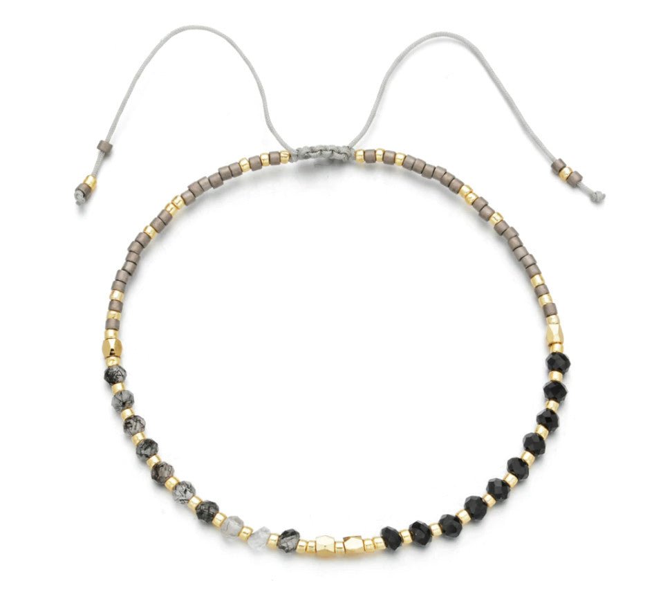 <p>Quartz &amp; Miyuki Bracelet (+Colors)</p> - Indigo Republic Boutique