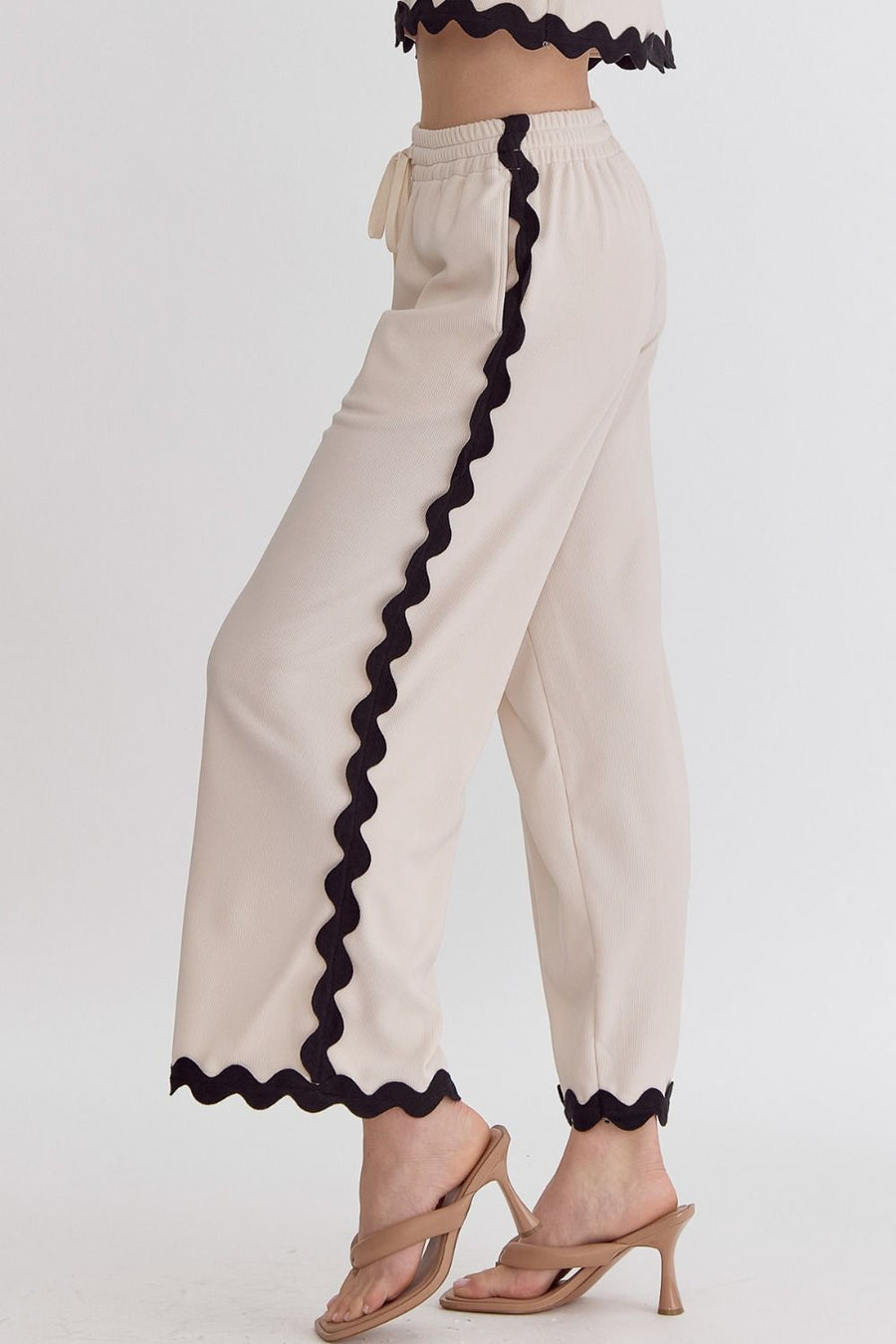 <p>Ric Rac Wide Leg Pants</p> - Indigo Republic Boutique