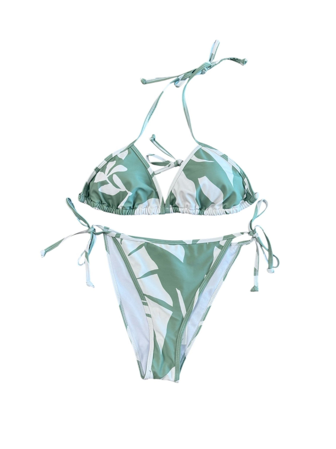 <p>Sage Leaf Bikini Set</p> - Indigo Republic Boutique