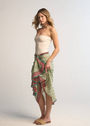 <p>Savina Pareo Skirt</p> - Indigo Republic Boutique