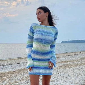<p>Seabreeze Stripes Cover - Up</p> - Indigo Republic Boutique