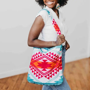 <p>Seaside Beach Towel 2 - in - 1 Tote (+Colors)</p> - Indigo Republic Boutique
