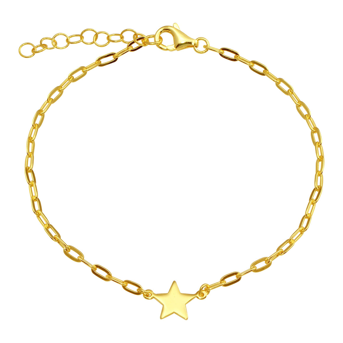<p>Single Star Chain Bracelet (+ Colors)</p> - Indigo Republic Boutique