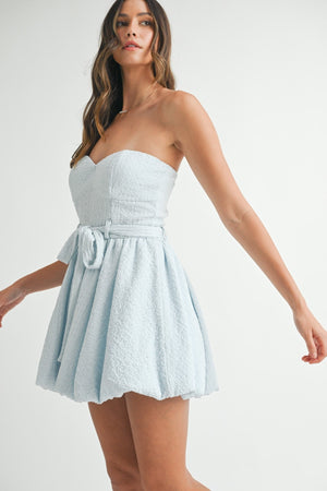 <p>Textured Knit Bubble Hem Dress</p> - Indigo Republic Boutique