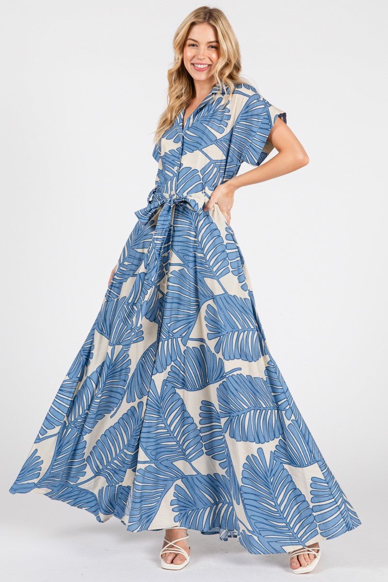 <p>The Palms Maxi Dress</p> - Indigo Republic Boutique