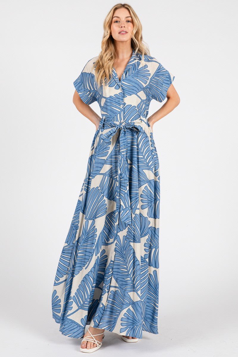 <p>The Palms Maxi Dress</p> - Indigo Republic Boutique