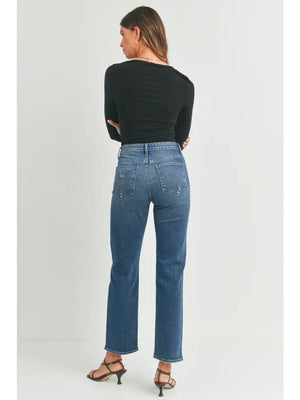 <p>Tiffany Straight Leg Jeans</p> - Indigo Republic Boutique