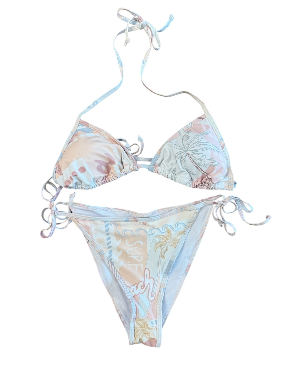 <p>Vacay Postcard Bikini Set</p> - Indigo Republic Boutique