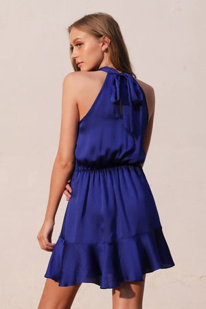 <p>Vila Halter Mini Dress</p> - Indigo Republic Boutique