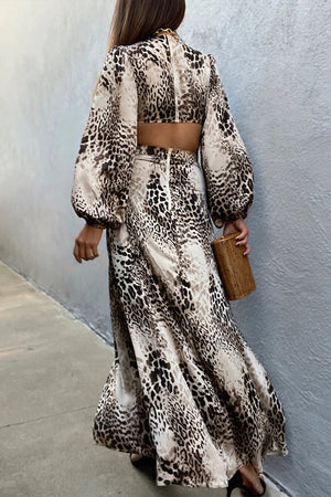 <p>Jengala Maxi Dress Leopard</p>