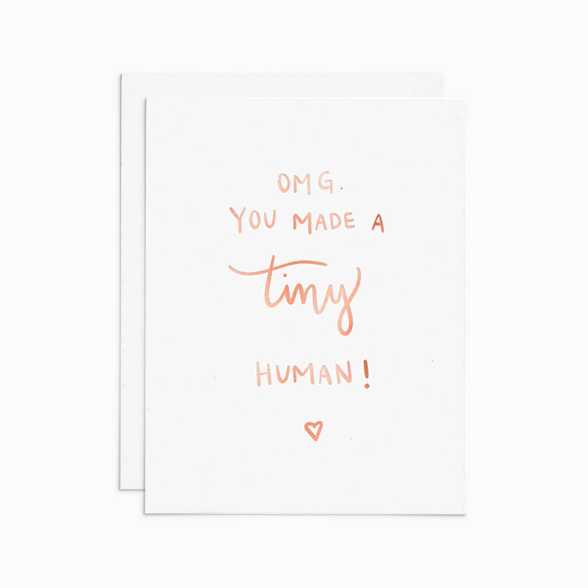 <p>Tiny Human Card</p>
