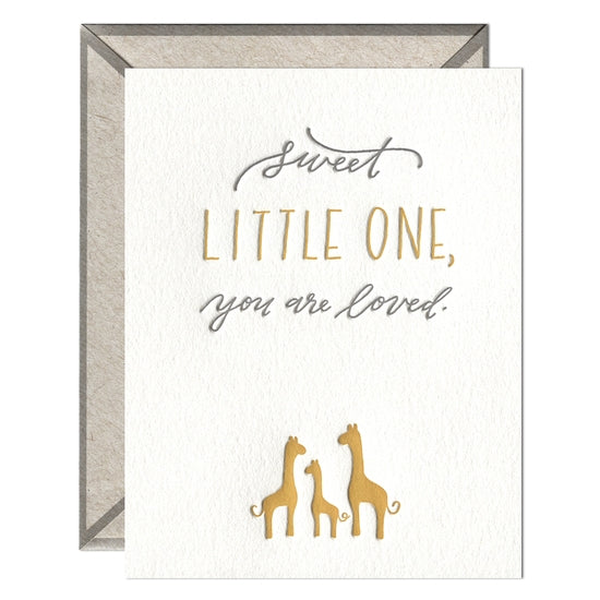 <p>Little One You Are Loved Card</p>