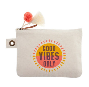 <p>Good Vibes Only Pouch</p>