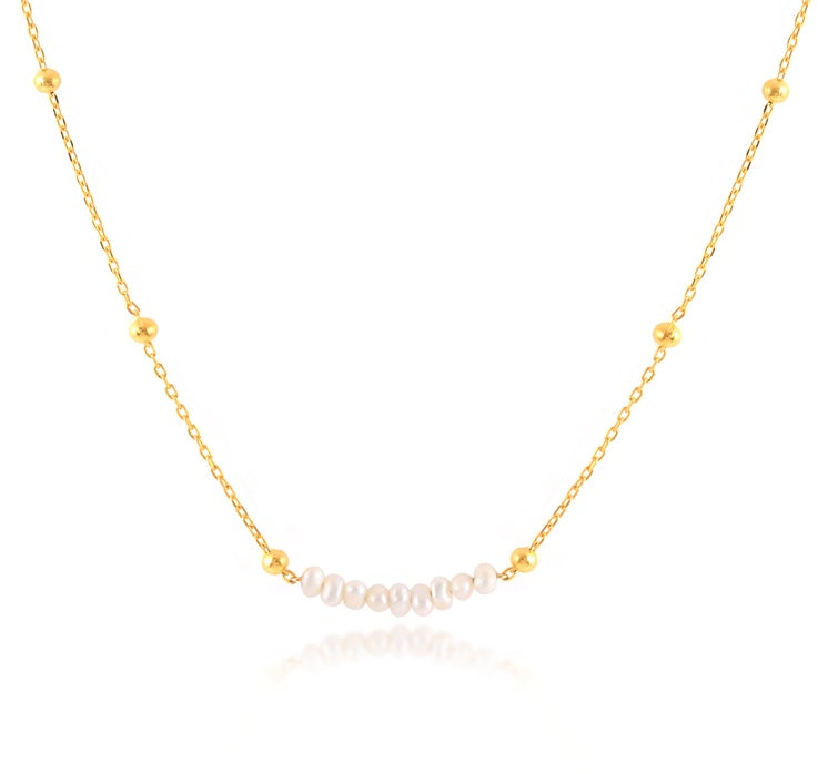 <p>Pearl Bar Necklace</p>